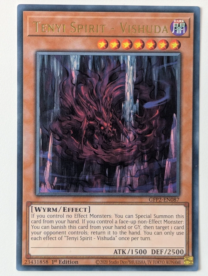 Tenyi-Geist - Vishuda GFP2-EN087 Ultra Rare EN NM YUGIOH - Bild 1 von 1