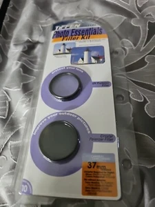 Tiffen Digital Photo Essentials Filter Kit UV Protector Circular Polarizer 37mm - Picture 1 of 3