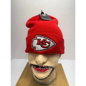 47 Brand Kansas City Chiefs Beanie Cuffed Knit Hat NFL Football OSFA - Bild 1 von 7