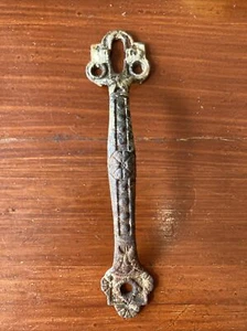 Antique Eastlake Victorian Door gate Thumb Latch Hardware Ornate - Picture 1 of 9