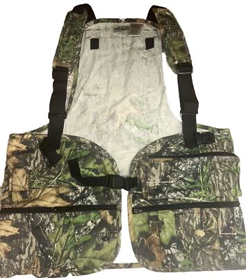 Mossy Oak Obsession Field Staff Camo Turkey Vest Men's Sz 38-44 Medium-Large - Image 1 of 4