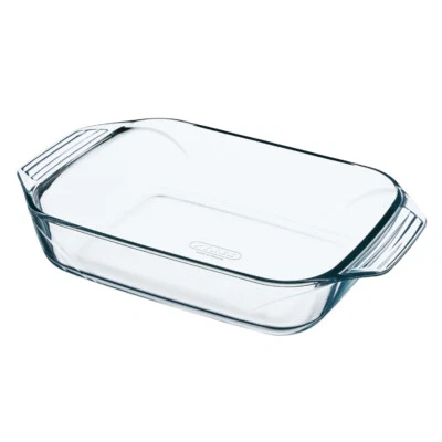 Auflaufform Glasbräter Ofenform Tiramisu Lasagne Form Kuchenform 35 x 23 cm - Bild 1 von 4