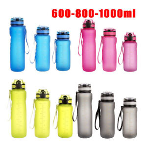 Portable Outdoor Sports Water Bottle Anti-fall Large Capacity Fitness Water Cup