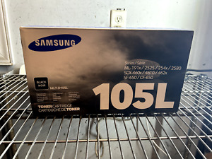 New Samsung MLT-D105L Black Toner Cartridge  Genuine SEALED BOX