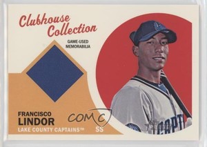 2012 Heritage Minor League Edition Clubhouse Collection Relics Francisco Lindor