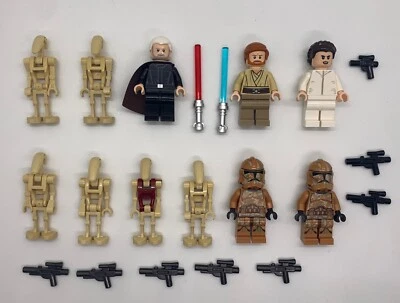 LEGO Star Wars BATTLE OF GEONOSIS ARMY BUILDER Minifigure Lot Count Dooku Clone - Image 1 of 2