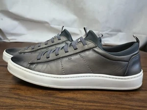 Martin Dingman Cameron Slate Sheep Skin Leather Sneakers Mens Size 12 M - Picture 1 of 12