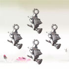  40 PC Silver Accessories Jewelry Findings Charms Modeling Mini