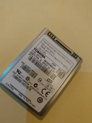 Toshiba 60GB 1.8" (MK6008GAH) HDD 4200rpm - Image 1 of 2