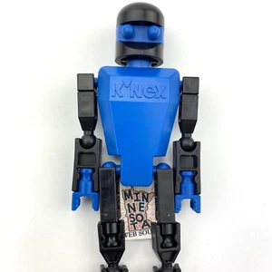 1 figurine articulée Knex - robot bleu K'nex hommes - pièce de rechange - Photo 1/4