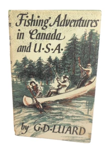 1950 Fishing Adventures in Canada and USA with Indian Guide Wilderness Canoeing - Picture 1 of 5