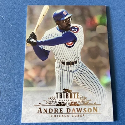 2013 Topps Tribute - Andre Dawson #5 Chicago Cubs - Image 1 of 2