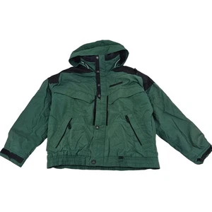 Obermeyer McKinley ski snow snowboarding bomber green hooded jacket Men’s M 2399 - Picture 1 of 15