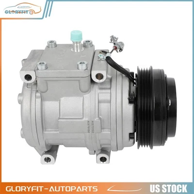 1X A/C AC Compressor Fits 1994-1996 1995 Toyota T100 For Toyota Tacoma 2.4L 2.7L - Image 1 of 4