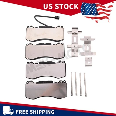 For 2017-20 Maserati Levante S 3.0L 3.8L V8 980156012 New Front Brake Pads Set - Image 1 of 4