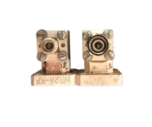 Adaptador de guía de ondas WR-28 a conector K macho/hembra de 2,92 mm 26,4–40,1 GHz UG-599/U - Imagen 1 de 8