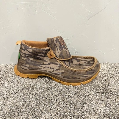 Amputee Right Boot Only Mens 12M Twisted X Moc Camo Lace Up Boot Shoe - Image 1 of 4