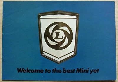 MINI Range Sales Brochure Aug 1978 #3285/D 850/1000 Clubman 1275GT - Image 1 of 4