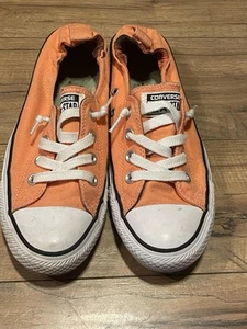 Converse Chuck Taylor All Star Grape Low Top Canvas Shoes Women's Size 8.5 - Picture 1 of 10