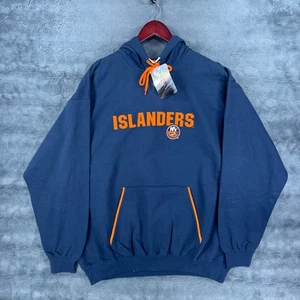 Sudadera con Capucha Bordada XL De Colección New York Islanders Lee Sport EE. UU. NHL Hockey - Imagen 1 de 6