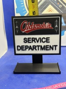 custom Oldsmobile stand 1/64 diecast display Hot wheels Hw Matchbox m2 - Picture 1 of 3