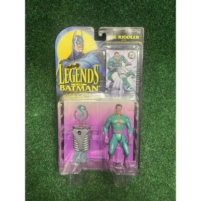 KENNER LEGENDS OF BATMAN RIDDLER ACTION FIGURE 1995 BRAND NEW - Image 1 of 2