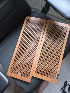 Corsair 5000 Series Wooden Front and Roof Panels, Teak, Optimised Airflow, Compa - Zdjęcie 1 z 6