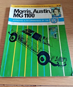 VINTAGE PEARSONS CAR SERVICING GUIDE HANDBOOK FOR MORRIS AUSTIN MG 1100 (20e) - Picture 1 of 2
