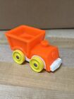 Vintage Fisher Price Little People roter Zugmotor Made in USA. EX