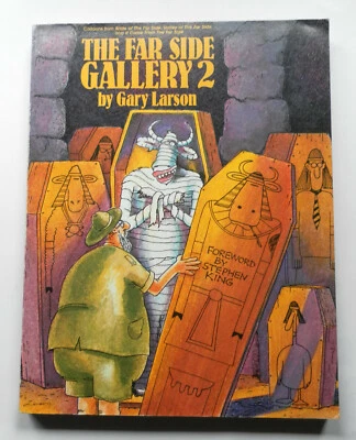 The Far Side Gallery 2-Gary Larson-Foreword Stephen King-Nr.Mint-1992 - image 1 of 4