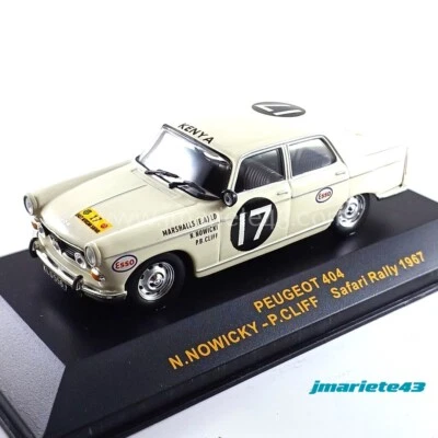 Peugeot 404 #17 N. Nowicki - P. Cliff Safari 1967 1:43 - Image 1 of 4