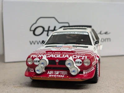 1:18 Otto Mobile Lancia Delta S4 taglia B #11 Olympus Rally 1986 OT976 NUOVO - Immagine 1 di 4
