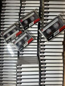 Lot Of 10 USED Vintage Audio Cassettes TDK D90 90min Tapes Sold As Blanks