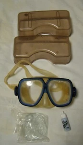 Máscara de buceo Tabata Mini 3000Q con -1,5 x 2 lentes recetados caja azul - Imagen 1 de 6