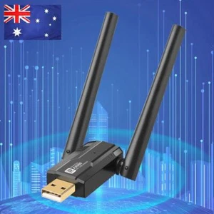 900Mbps USB WIFI 6 WiFi Card Dual Band 2.4/5Ghz NetworkCard for Laptop Desktop - Afbeelding 1 van 11