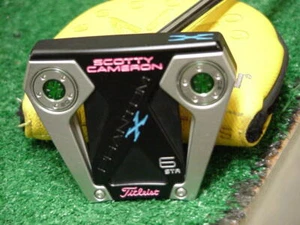 Nice 2019 Custom Shop Titleist Scotty Cameron Phantom 6 Str Center Shaft Putter - Picture 1 of 8