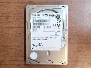 GENUINE TOSHIBA MK3001GRRB 300GB 2.5" SAS HARD DRIVE HDD HDEAA00JAA51 58-0138-01 - Picture 1 of 2