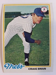 1978 Topps Craig Swan #621 Baseballkarte New York Mets - Bild 1 von 3
