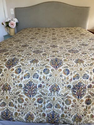 Edredón Ralph Lauren Queen “Alfombra Marrakech” Romántico, Silencioso Lujo De Colección Nuevo sin Etiquetas Foto 1 de 4