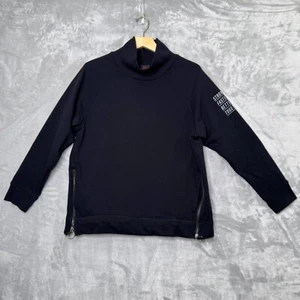 On Cloud Sweatshirt Damen Medium schwarz Pullover Stehkragen stärker schneller Logo - Bild 1 von 8