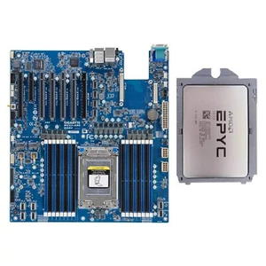 Gigabyte MZ32-AR0 Rev 3.0 MB + AMD EPYC Milan SP3 7C13 32Core 64Thread CPU Combo - Picture 1 of 3