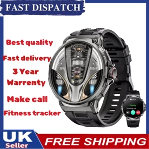 Smart Watch For Men 100 Days Extra-Long Battery 1.85 HD Large Round Screen - Picture 1 of 11