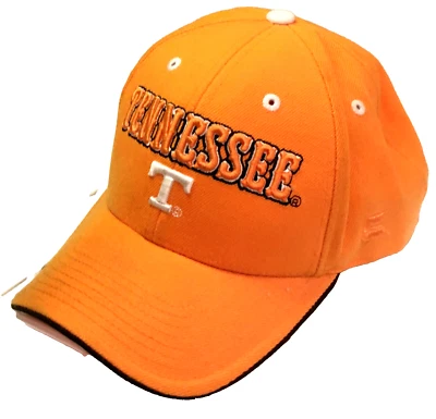 Tennessee Vols Sombrero T Voluntarios Bordado Ajustable Gancho Lazo Coliseo Mezcla de Lana Foto 1 de 4