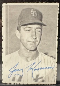 1969 Topps Baseball Deckle Edge #25 of 33 Jerry Koosman N.Y. Mets - Picture 1 of 2