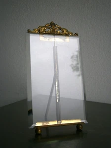 Marco De Foto San Luis XVI Cristal Biselado Decoración Dorada Clásica Vista 14x9 - Imagen 1 de 9