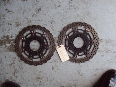 2009 2010 2011 09 10 11 Kawasaki Ninja 650R EX650C rotores de freno delanteros C5 Foto 1 de 2