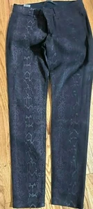 Joe’s Jeans Mid Rise Skinny Ankle Dark Burgundy Snake Prints Gr. 28 UVP 180 $ Neu - Bild 1 von 5