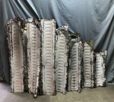 150 pies forrados antiguo techo de hojalata borde Shabby Gothic Cove antiguo 1347-23B Foto 1 de 4