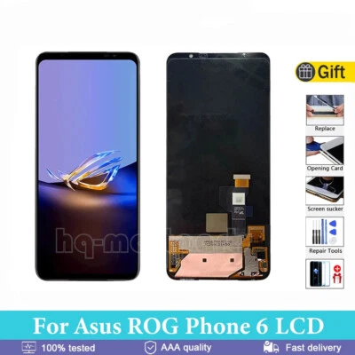 6.78"OEM AMOLED LCD For Asus ROG Phone 6 ROG6 LCD Display Touch Screen Digitizer - Image 1 of 2