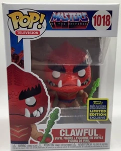 MOTU Clawful 1018 Funko Pop! Television 2020 SDCC Limited w/ Hard Case - Picture 1 of 12